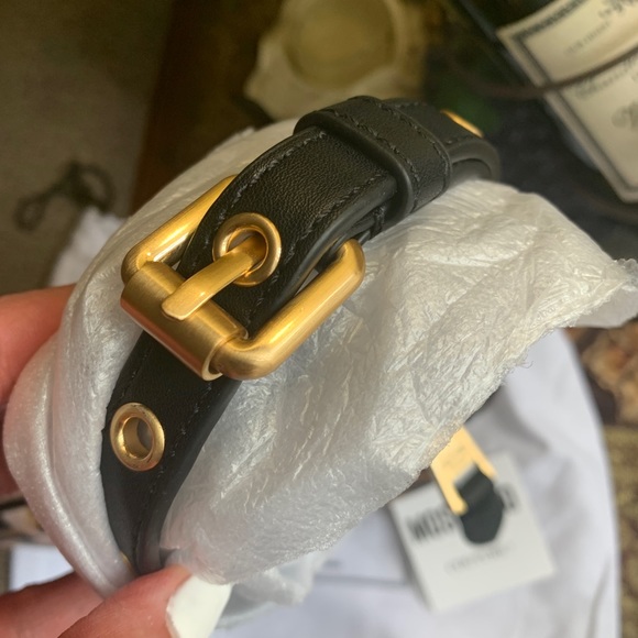 Authentic MOSCHINO Learher/canvas zip top cheetah print Crossbody - Picture 10 of 15